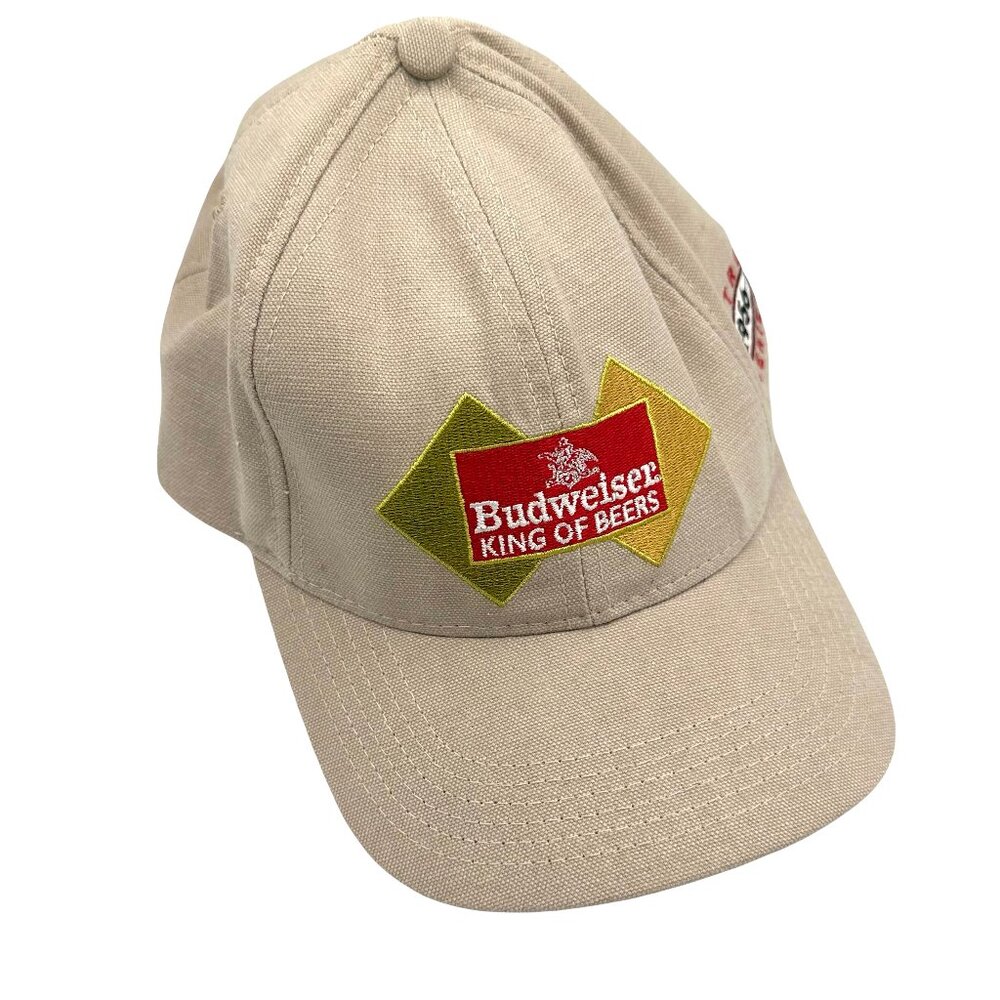 Budweiser King of Beers Retro 1956 Series Khaki Baseball Cap Hat